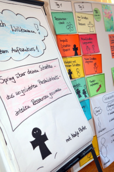 Nadja Plothe in Aktion